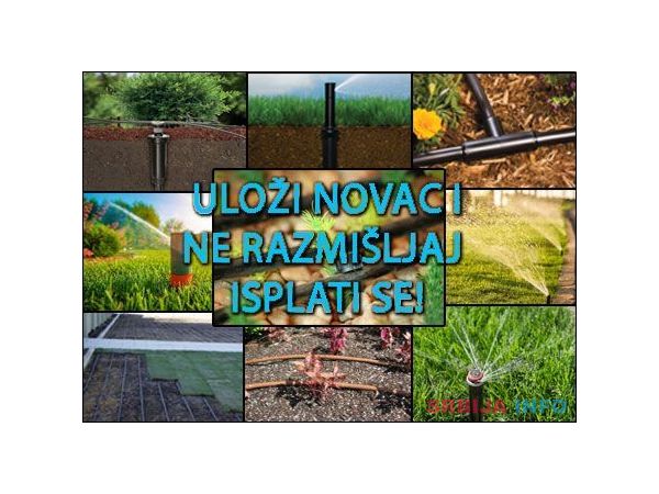 Automatsko zalivanje za travnjake