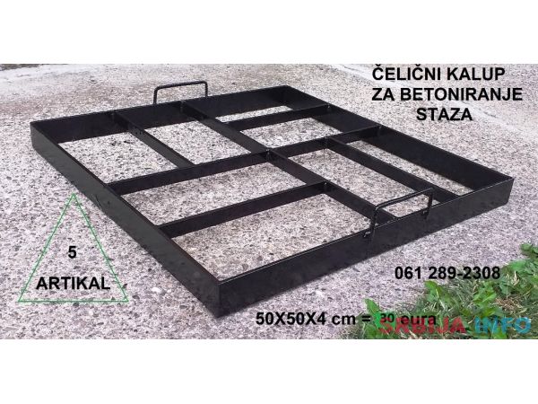 Čelični kalupi za betoniranje