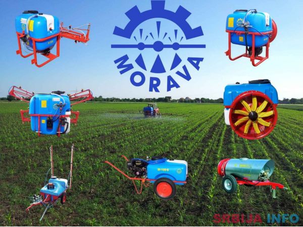 MORAVA Motorna prskalica M-100S, M-150S