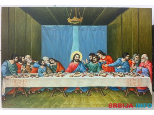 Umjetnička slika - Tajna večera 