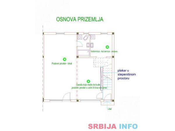 Stembeno-poslovna kuca u izgradnji Batajnica