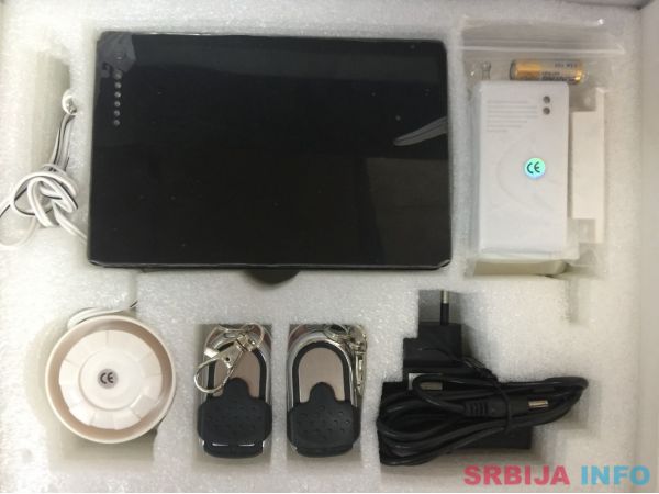 Bežični alarmni komplet G-01A sa GSM dojavom (Kao novo - nek