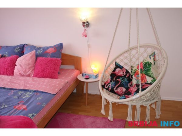Pink Flamingo Nest - dizajn apartman Senta (do 5 osoba)