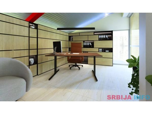 Prizemlje i galerija hale, Beograd-Dobanovci