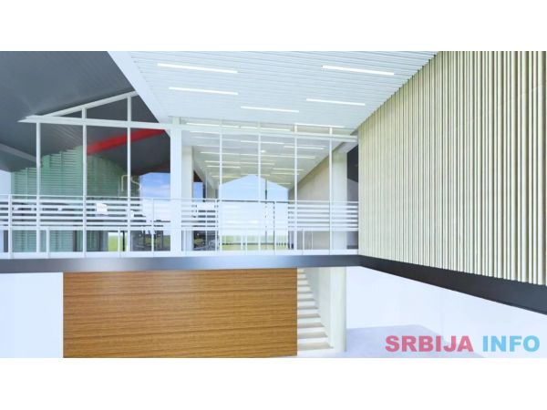 Prizemlje i galerija hale, Beograd-Dobanovci