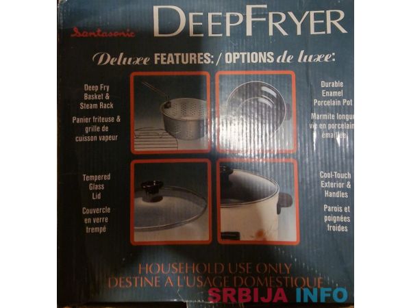 Na prodaju Santasonic Deep Fryer friteza
