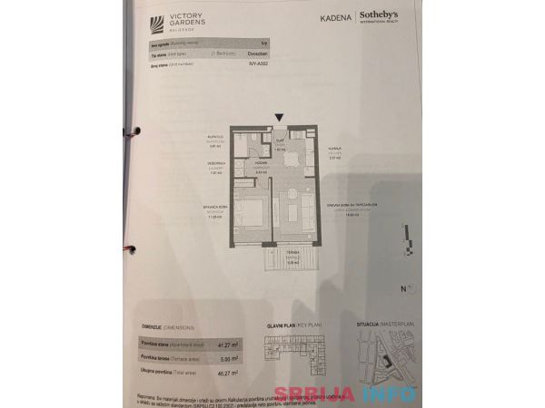 Prodaje se dvosoban lux stan od 46 kvm na Banovom Brdu, ul. Endija Vorhola