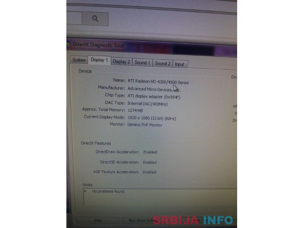 Prodajem racunar/monitor/tastaturu/mis