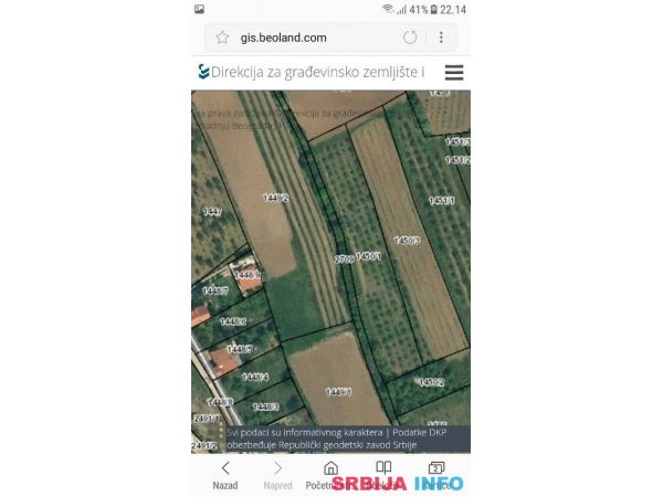 Plac na prodaju-Vinca