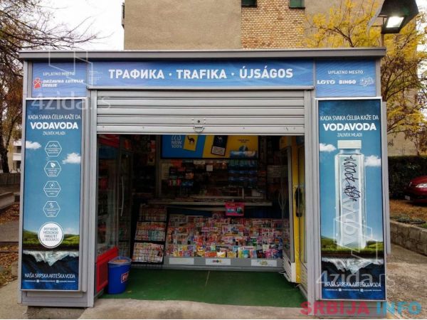 Prodaje se trafika na prometnoj lokaciji-Subotica