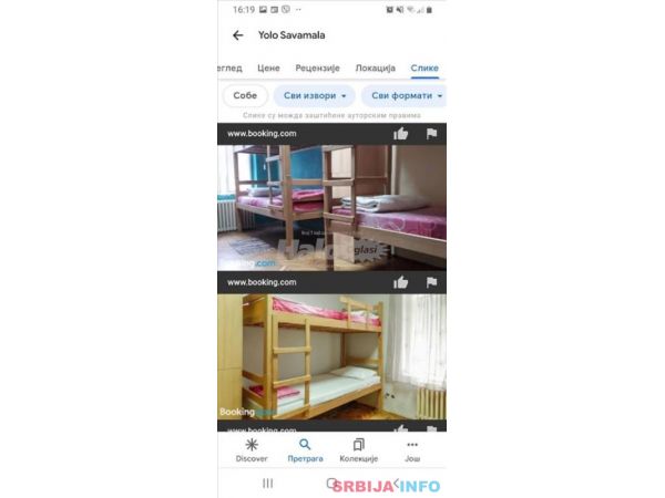 Smestaj za radnike u centru-Beograd