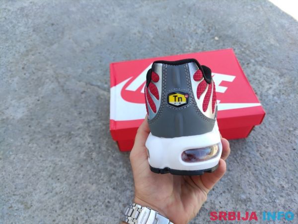 Nike patike Air Max Plus Red Grey