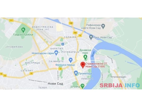 Strazilovska-Novi Sad, ulicni lokal TOP lokacija
