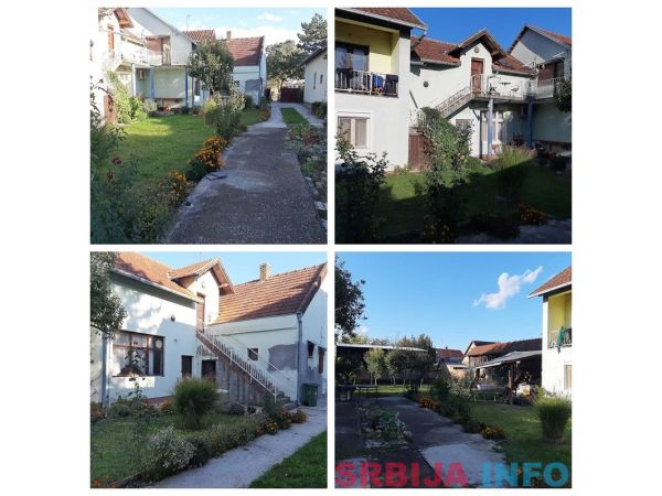 Prodajem kucu u Temerinu sa lokalom i 3 zasebna stana