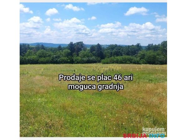 Prodajem plac 46 ari Beograd