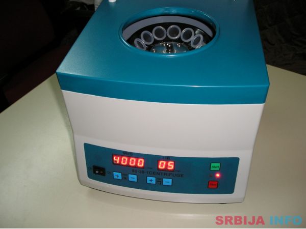 PRP centrifuga model 800-2B-1 indukcioni motor