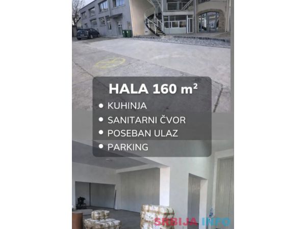 Komercijalni prostor za izdavanje 360m2 i 160m2
