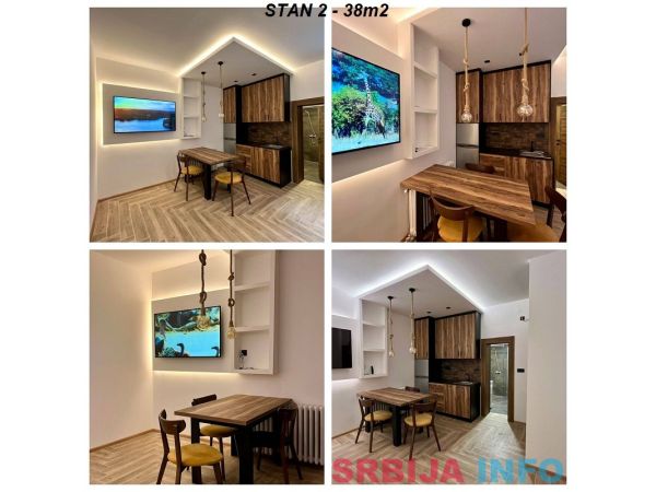 Izdajem dva dvosobna stana-Vojvode Stepe