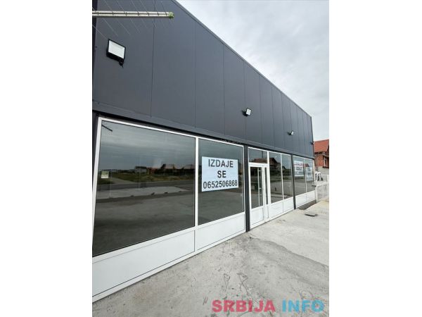 Izdaje se poslovni lokal 160m2-Batajnica