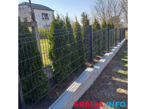 Panelne ograde akcija 3d 123x250 4 mm 