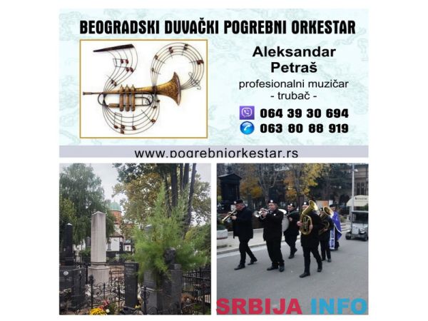 Pogrebni orkestar Beograd, bleh muzika, sahrane 
