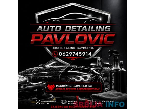 Auto detailing Pavlovic