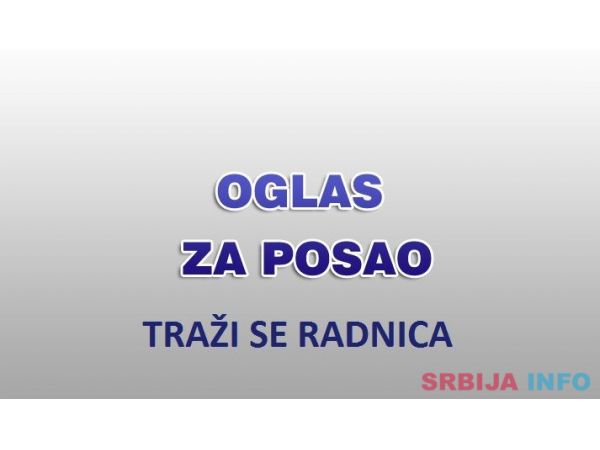 Potrebna radnica za rad u mini marketu