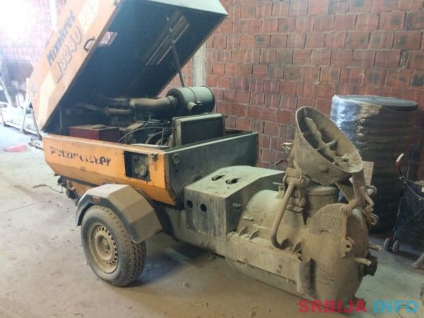 Ma&scaron;ina za izradu cementne ko&scaron;uljice