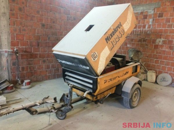 Ma&scaron;ina za izradu cementne ko&scaron;uljice