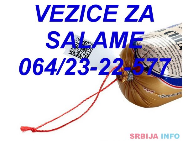 VEZICE ZA SALAME, SERVISIRANJE KLIPSARICA, OPRAVKE-REMONT. 
