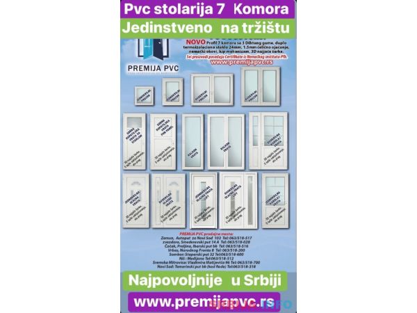 Najpovoljnija PVC stolarija u Srbiji 