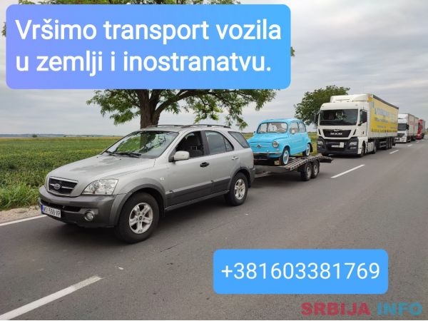 Prevoz vozila Novi Sad