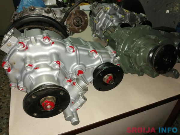 Reduktor servis SUZUKI SAMURAI