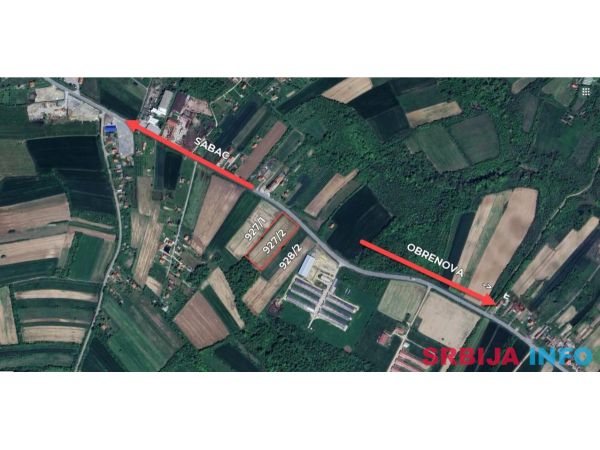 Gradjevinsko zemljiste na prodaju &Scaron;abac-Obrenovac-Beograd