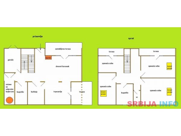 K-93, kuća 370mkv, gradsko brdo