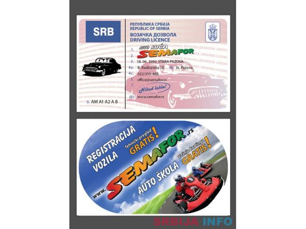 Auto kuca semafor