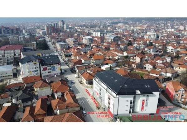 Izdaje se lokal od 180m2 u Vranju