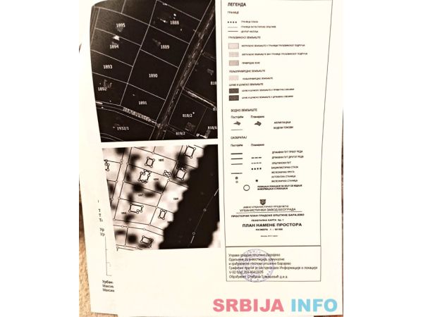 Odličan plac 15 ari Boždarevac Barajevo