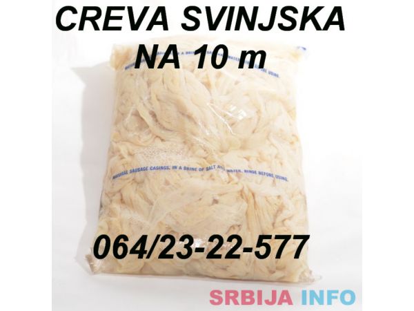 CREVA ZA KOBASICE I SVE ZA SVINJOKOLJ