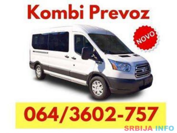 Kombi prevoz robe Stara Pazova - 064 360 27 57 