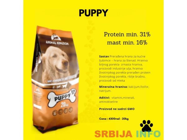 Kvalitetna hrana za pse bez GMO