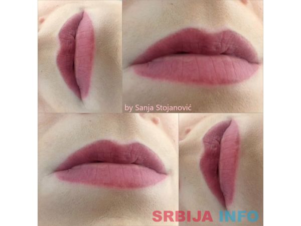 Trajna &scaron;minka usana