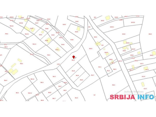 Plac 20 ari, Obrenovac- Mislođin 
