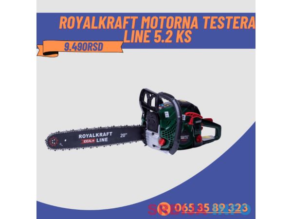 ROYALKRAFT Motorna testera LINE 5.2 KS