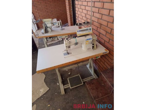 Prodajem dve originalne industriske sivace masine JUKI 