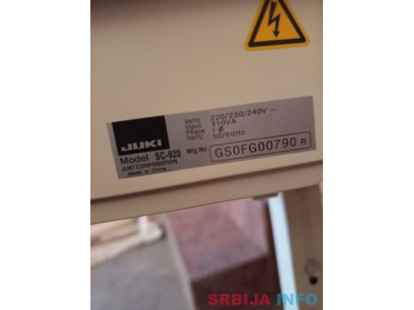 Prodajem dve originalne industriske sivace masine JUKI 