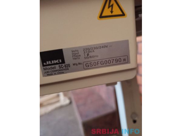 Prodajem dve originalne industriske sivace masine JUKI 