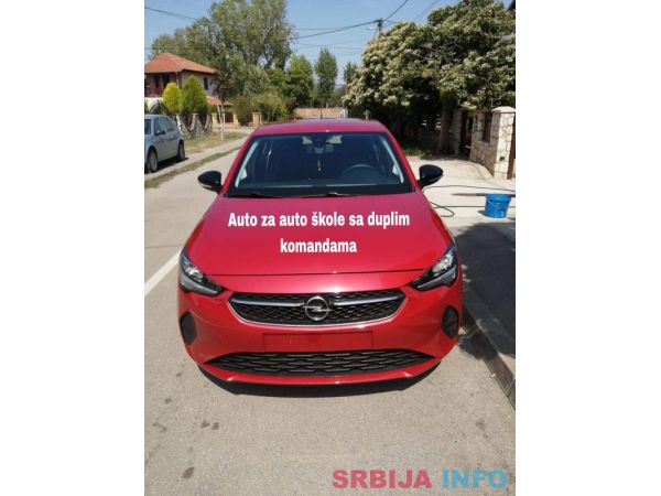 Opel Corsa F 1.5 duple komande za auto &scaron;kole 2021