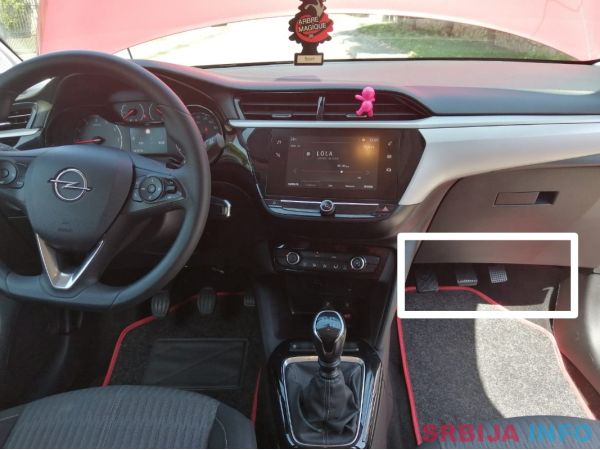 Opel Corsa F 1.5 duple komande za auto &scaron;kole 2021