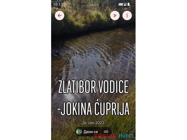 Plac 10114 m2 blizu Jokine ćuprije Vodice Zlatibor